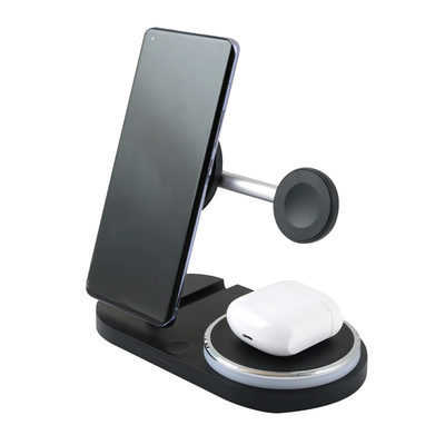 Type C Connect Folding 3 In 1 Wireless Charger For Phone Earphone Watch