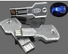 Transparent Clear Acrylic Key Usb Flash Drive 128GB Conform US Standard