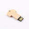 Maple Wooden USB Flash Drive Key Shaped Fast Reading 64GB 128GB 256GB