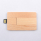 CMYK Print 16GB 32GB 64GB Maple Flash Drive Wooden Card USB UDP Chips Inside