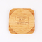 Bamboo Material Multifunction Wireless Charger 10W 15W Engrave Logo For Phone